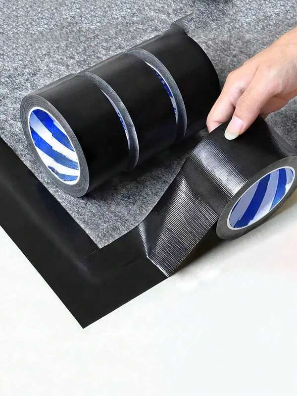 Extrem starkes wasserfestes Klebeband, Multifunktional, geeignet für Teppich, Bodenbelag und Reparaturen, hinterlässt keine Rückstände, UV-beständig, für Innen- und Außenbereich, langanhaltend Klebstoff, geeignet für Heim- und Gewerbeprojekte, Bodenreparaturband, Multifunktions-Klebstoff, rückstandsfreier Klebstoff, schwarzes Dichtungsband, Schockpolymer Superstark Klebstoff, windabweisendes Zaun-Klebeband, Abziehband, Hochleistungs-Verbundband, Panzerband