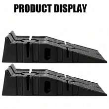 Heavy Duty 5 Ton Low Rise Car & Van Ramps Plastic Strong & Heavy Duty Pair New - Default - View 9