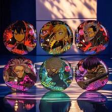 2025新款热销单件装，怪物8号动漫周边反光闪光徽章卡夫卡·雷诺·米娜金属胸针可咀嚼吊坠，史迪奇玩具，旅行玩具，课堂减压玩具，迷你小物，洗澡玩具，圣诞文具，压力球，生日礼物，圣诞礼物，万圣节礼物，完美礼物，礼品 - 彩色 - 查看 3