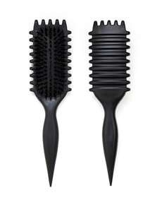 2025 Autumn Curling Brush, Volumizing Air Cushion Curling Brush, Shiny Curling Brush, Suitable For Thick And Fine Hair, Can Be Used Wet Or Dry, Quick Drying, Smooth Styling | Portable