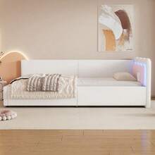 Futons - White + Velvet + 90cm*200cm - View 5