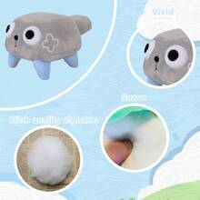 AKASENKO Dandy World Peluche Peluches Pebbles de 22 cm Bonito y Suave Peluche de Dandy Regalo para niños y Fans Pebble - Guijarro - Ver 5