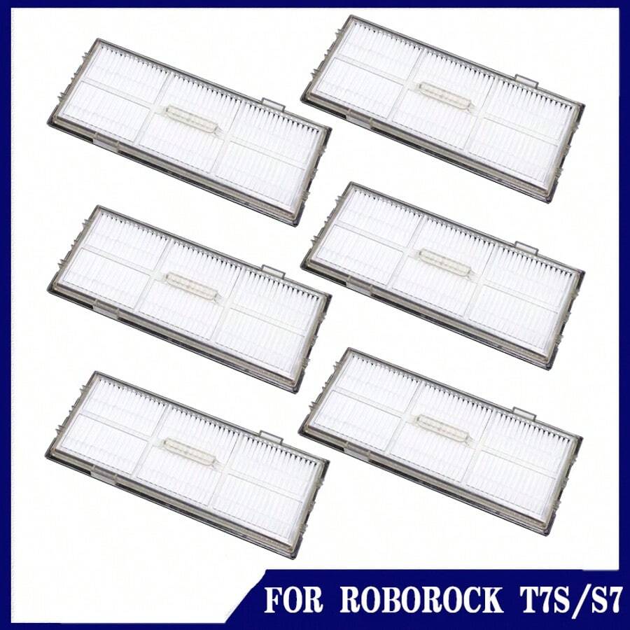 Filter Accessories For Roborock S8/S8+/S8 Pro Ultra/S7/S7 Maxv/S7 Maxv Ultra/S7 Max Ultra/S7 Pro Ultra Robot Vacuum Cleaner, HEPA Filter G20 Sweeping Robot Spare Parts Replacement Part - White - View 1