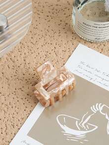 Hair Claw Clips For Women Small Claw Clips Tortoise Shell Leopard Hair Clips For Thin Thick Hair Strong Hold French Clip Nonslip Jaw Clip Hair Accessories - Multicolor - View 7