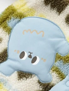 Balabala BalaOne 儿童防静电抓绒外套，男女童款，2025 秋冬季保暖舒适外套 - 灰藍色調 - 查看 9