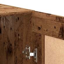 vidaXL Wandschrank Im Altholz-Look 69,5x34x90 Cm Holzwerkstoff - Yellow - View 8
