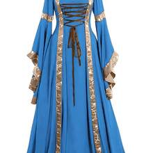 Plus Size Halloween Costume For Women, Renaissance Party Dress With Hat, Square Neck And Tie Bell Sleeves, Long Flared Skirt, Machine Washable Soft Fabric, Moomoo Gown For Women Plus Size, Dress For Women Plus Size, Plus Size Women Clothes, Perfect For Halloween, Christmas, Renaissance Fairs And Other Occasions. Halloween Costumes  Costume  Disfraz De Mujer  Halloween Costume  Halloween Mujer Disfraz  Disfraz Halloween Mujer  Costumes Halloween Costumes Women Plus Size Halloween Costume Fall Fashion - màu đen - Xem 2