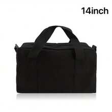 1 حقيبة أدوات قابلة للطي، حقيبة تخزين أدوات يدوية، حقيبة تخزين واسعة الفم، صندوق أدوات كهربائي، حقيبة تخزين متعددة الوظائف، متوفرة بأحجام متعددة