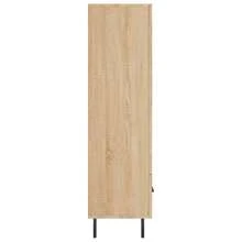 vidaXL Highboard Sonoma-Eiche 69,5x31x115 cm Holzwerkstoff