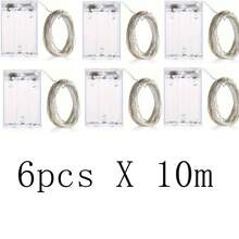 1 Set 20m 200 LED Fairy Lights, Red Color, Battery Powered Copper Wire Fairy String Lights, Silver Wire Lights Suitable For Gifts, Decoration For Bedroom, Christmas, Party, Wedding, Center Decor, Halloween, Bouquet, Yard, 3 Meters/5m/10m/15m/20m (Batteries Not Included)