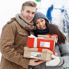 Christmas Gift Labels, Santa Claus Gift Label Stickers, Christmas Snowman Gift Label Stickers, Self-Adhesive Christmas Label Stickers, Gift Label Stickers For Christmas Gift Packaging