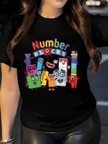 T-shirts pour femmes - Noir - Voir 1