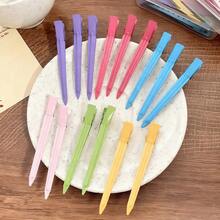 20pcs Solid Color Casual Iron Seamless Duck Clip, Everyday Hairstyle Essential, Minimalist & Elegant, Multi-Scenario Hair Accessory, Mixed Colors, Versatile & Practical Clips, 3.39 Inches, Hair Slide, Hair Barrettes