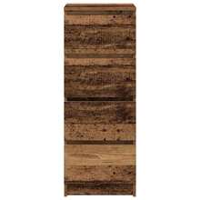 vidaXL Sideboard im Altholz-Look 37,5x35x99 cm Holzwerkstoff