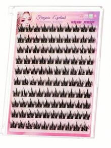 100PCS CC Curl Manga Lash Style Natural Look False Eyelashes – No Glue Needed, Lightweight Daily Wear, Reusable, Easy 3-Second Application,Self-Adhesive No Glue False Eyelashes – Instant 3-Second Press-On Lashes, Reusable With Strong Hold, No Messy Glue Needed Lash Clusters,Eye Lash Clusters,Individual Eyelashes,Lashes,Fake Lashes - CC 4 - 查看 4