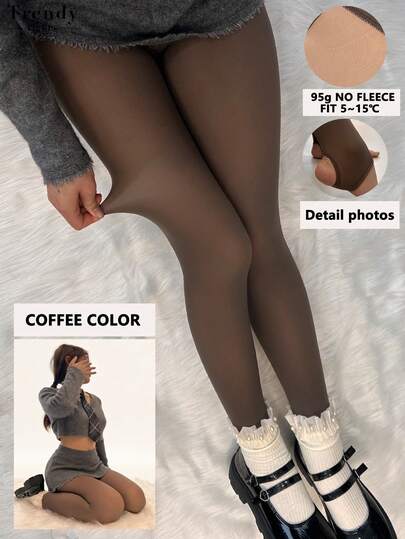 1 Stück 80g/220g Damen Frühlings- und Herbst-Seidenstrümpfe, schwarze sexy transparente lange Socken, Herbst- und Winter-Dicke Plüsch-Warme Leggings und Strumpfhosen, Winter Arbeits- und Business-Strumpfhosen (geeignet für 10-25°C)