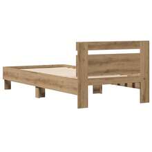 Bettgestell Artisan-Eiche 90 x 200 cm Holzwerkstoff-XY238095