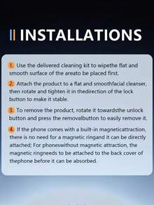 2025 New 360 Rotating Aluminium Alloy Magnetic Attraction Vacuum Suction Cup Car Mobile Holder Portable New Design Folding Phone Holder One-Handed Operation Full Range And Multi Angle Adjustment For Vehicle, Desk, Wall - Multicolor - View 12