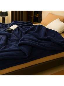 EstiloTendenciaBluelander Cobija Individual, Franela De Alta Calidad, Frazada CóModa Y Calientita Tejido Suave Y CáLido, Manta De 100% PoliéSter Ultrasuave, Calidad Premium (1, Marino, Individual)Calidad PremiumVersióN Mejorada - 1 - Ver 8