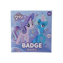 Miniso My Little Pony Series Supernova Blind Box Badges - 11 Exquisite Pony Shapes, High Probability Of Hidden Editions To Stimulate Collection Desire. Metal Material With Gorgeous Prints(1 PC Random Delivery) - Multicolor - View 7