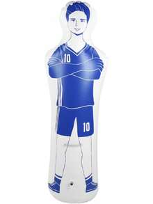 Muñeco de Fútbol Inflable, Maniquí de Aire, Defensa de Tiro Torre de Boxeo Inflable, Columna de Boxeo, Vaso, Sacos de para Tiros Libres, Regates Y Ejercicios de - 1 - Ver 2
