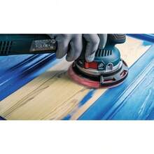 Discos de lixa de aba Bosch 50x EXPERT O780, 125 mm (para madeira dura, tinta para madeira, Ø 125 mm, grão 240, lixadeira excêntrica de acessórios profissionais) - Azul - Ver 2