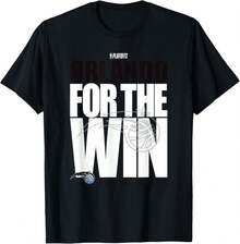 Orlando Magic For The Win 2025 Playoffs T-Shirt - 黑色 - 查看 1