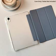 Funda protectora para tableta plegable de tres pliegues, con función de soporte, activación/desactivación inteligente, protección anti-caída en las cuatro esquinas, con ranura para bolígrafo, compatible con Tablet Tab M11 (2024), Tab M10 Plus (Gen 3), Tab P11, Redmi y Pad 7/7 Pro