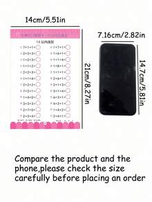 1pc Math Practice Book - Addition & Subtraction Within 10/20/50/100, 64 Pages Children's Math Workbook (Contains Chinese Characters But Does Not Affect Usage)