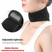 USB Rechargeable Heated Neck Warmer, 3 Heat Settings Temperature Control Electric Neck Gaiter, Warm Neck Protection For Winter