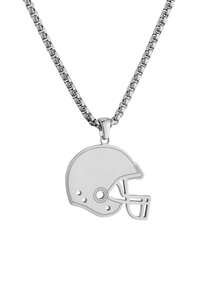 Naszyjnik ze stali nierdzewnej do piłki nożnej, siatkówki, futbolu amerykańskiego, koszykówki z personalizowanym tekstem, prezent dla kolegów z drużyny, zespołu, dziewczyny, przyjaciół, braci, prosty, modny, w stylu hip-hopu ulicznego