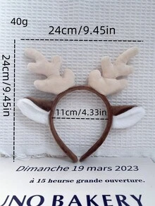 1 Băng đô tai chuột chân thực, Phụ kiện cosplay chuột Hamster, Đạo cụ biểu diễn - Nhiều màu - Xem 9