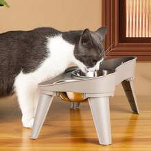 Elevated Dog Bowls Raised Feeder Non-Slip And No Spill Design Bowl Pet Supplies For Small Medium Large Dogs - 咖啡棕 - 查看 9