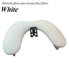 可折叠斜角美甲手枕，带手机支架，蝴蝶美甲图案手托垫，双手美甲垫，适用于美甲桌 - 彩色 - 查看 6