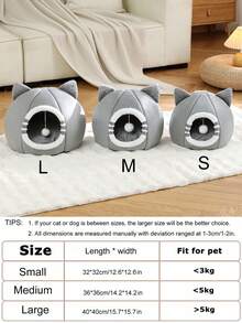 1 قطعة سرير قطة، سرير صغير للقطط، أسرة قطط قابلة للغسيل للقطط الداخلية، بيت حيوانات أليفة فائق اللين للجراء والقطط الصغيرة مع قاع مانع للانزلاق