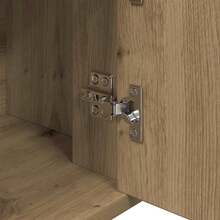 vidaXL Sideboard Handwerks-Eiche 80 x 30 x 60 cm Holzwerkstoff