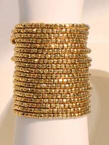 19pcs/Set Minimalist Fashion Versatile Bracelet Jewelry Set For Women