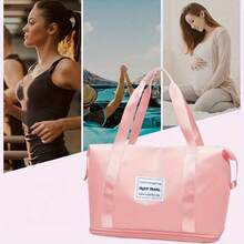 NPBAG Damen Reisetasche, multifunktionale große erweiterbare Wochenendtasche, Handgepäck, Sporttasche, Krankenhaustasche für Wöchnerinnen, Reisetasche, Gepäcktasche, Reisetasche mit großem Fassungsvermögen, strapazierfähiger Reiseorganizer, Kreuzfahrt- und Urlaubsutensilien für Damen und Herren