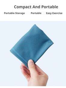 1 pieza Brazalete deportivo multifuncional de enfriamiento, toalla de hielo transpirable y de secado rápido para correr, senderismo y fitness al aire libre
