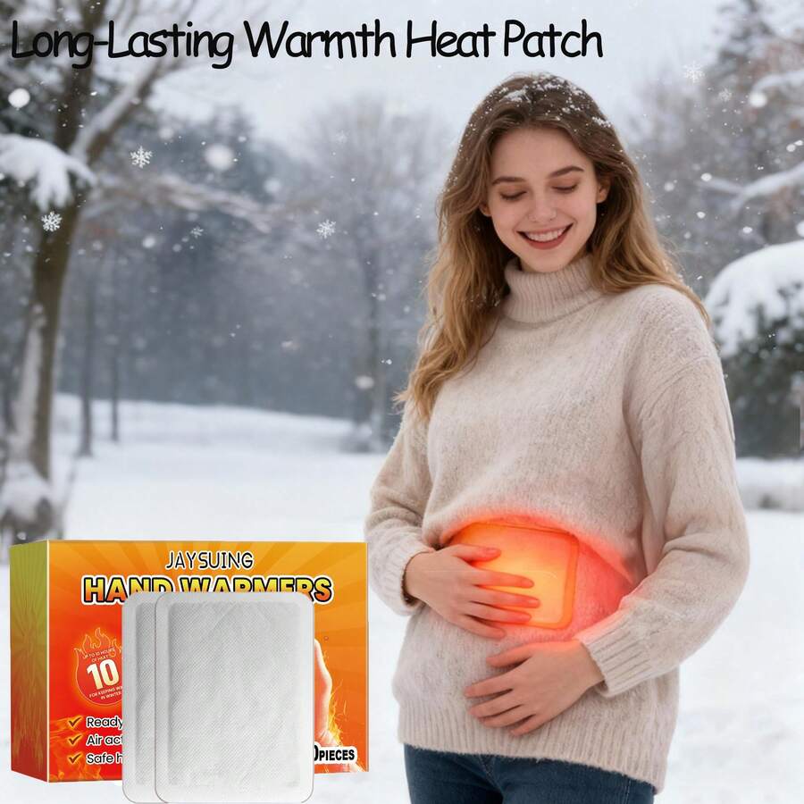 Heat Patch, Continuously Providing Long-Lasting Warmth To Resist The Cold In Winter, Portable, Disposable Heat Patch - Yellow - View 1