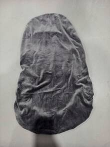 1件/2件装纯色天鹅绒吧台凳套，可拆卸可水洗，无扶手椅套，适用于宴会、家居、酒店 - 淺灰色 - 查看 10