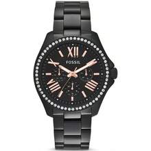 Fossil Ladies Watch, Light Luxury Style, Stainless Steel Strap, Pink Dial, Quartz Movement AM4522