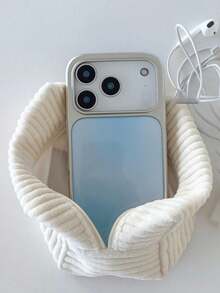 Ốp lưng điện thoại bằng nhựa epoxy màu hồng và xanh gradient dễ thương, phù hợp với 17 Pro Max, 17 Pro, 17 Air, 16, 15, 14, 13, 12 Pro Max, 14, 15, 16 Plus, 11, 17; Ốp lưng bảo vệ màu xanh gradient nghệ thuật tinh tế, quà tặng cho các bạn gái - màu xanh lam - Xem 2