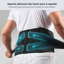 - Soporte lumbar para Hombres y Mujeres, Faja Lumbar Ajustable con Placas para Aliviar el Dolor de Espalda y Proteger los Msculos de la Zona Lumbar y la Espalda - Pequeño - Ver 4