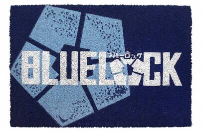  SD TOYS - Capacho 60x40 cm Logo 2 Cadeado Azul