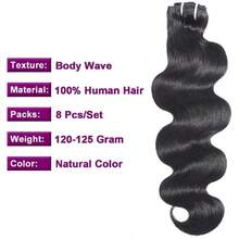 BINF estilo dulce de San Valentín, extensiones de cabello rizado con ondas rizadas de doble trama, peluca de primavera limitada, extensión de cabello ondulado con clip, cabello humano rizado, peluca de primavera negra natural, peluca de primavera floreciente, cabello con ondas rizadas de 12 A, grosor suave, cabello Remy brasileño premium, peluca de confesión de San Valentín, invisible y respetuosa con el cuero cabelludo, peluca exclusiva para salidas de primavera, extensiones de cabello humano con clip y rizos profundos, peluca de primavera limitada, 120 g, extensión de cabello humano Remy brasileño virgen con ondas rizadas de agua, extensiones de cabello humano con clip, peluca romántica especial de primavera, extensiones de cabello con clip negro natural para mujer, peluca de San Valentín, extensiones de cabello humano rizado con ondas rizadas profundas, peluca de oxígeno ligero de primavera, extensión de clip sin costuras de doble trama, peluca a juego para parejas - Extensión de clip Body Wave - Ver 7