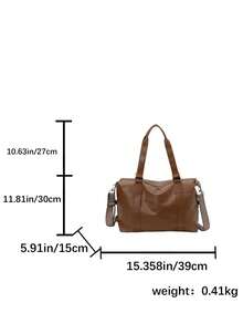 Einfarbige großvolumige minimalistische Handtasche ohne hängende Accessoires, mit einzigartigem Schultergurt-Design für Damen-Schrägschulterbeutel, geeignet für Einkaufen, Geldbörsen, Shoppen, junge Frauen, Studentinnen, Berufseinsteiger und Büromitarbeiter. Sie sind sehr geeignet für Büros, Universitäten, Arbeit, Geschäft, Pendeln, Outdoor-Aktivitäten, Reisen und Ausflüge