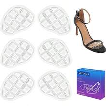 3 Pairs Metatarsal Forefoot Pads, Heel Inserts Insoles Pads, Ball Of Foot Cushions High Heel, Shoe Inserts Anti Slip Heel Cushion Inserts And Comfort - A-3 對清除 - 查看 2
