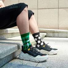 Calzini divertenti da uomo e donna con il motivo "NON DISTURBARE, STO GUARDANDO IL CALCIO", calzini invernali antiscivolo in cotone, idee regalo per papà, nonno, amico per compleanni e Natale