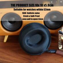 Watch Travel Case For Men And Women Portable Watch Storage Box And Organizer For Wristwatches And Smart Watches - Blue(1 Slot) - View 3